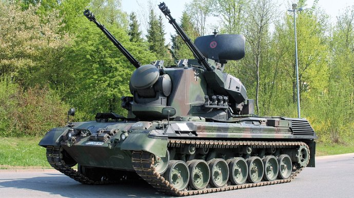В Україну прибули перші німецькі зенітні установки Gepard