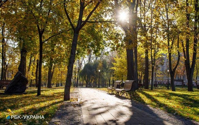 Жовтень у Києві став одним з найтепліших за майже 150 років