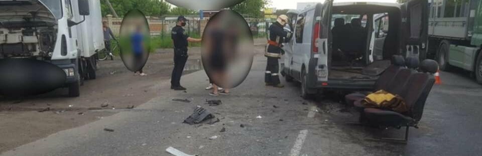 У Софіївській Борщагівці трапилось ДТП: є постраждалі 